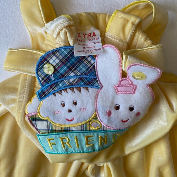 Toddler Yellow Overalls - Picture 2 of 3